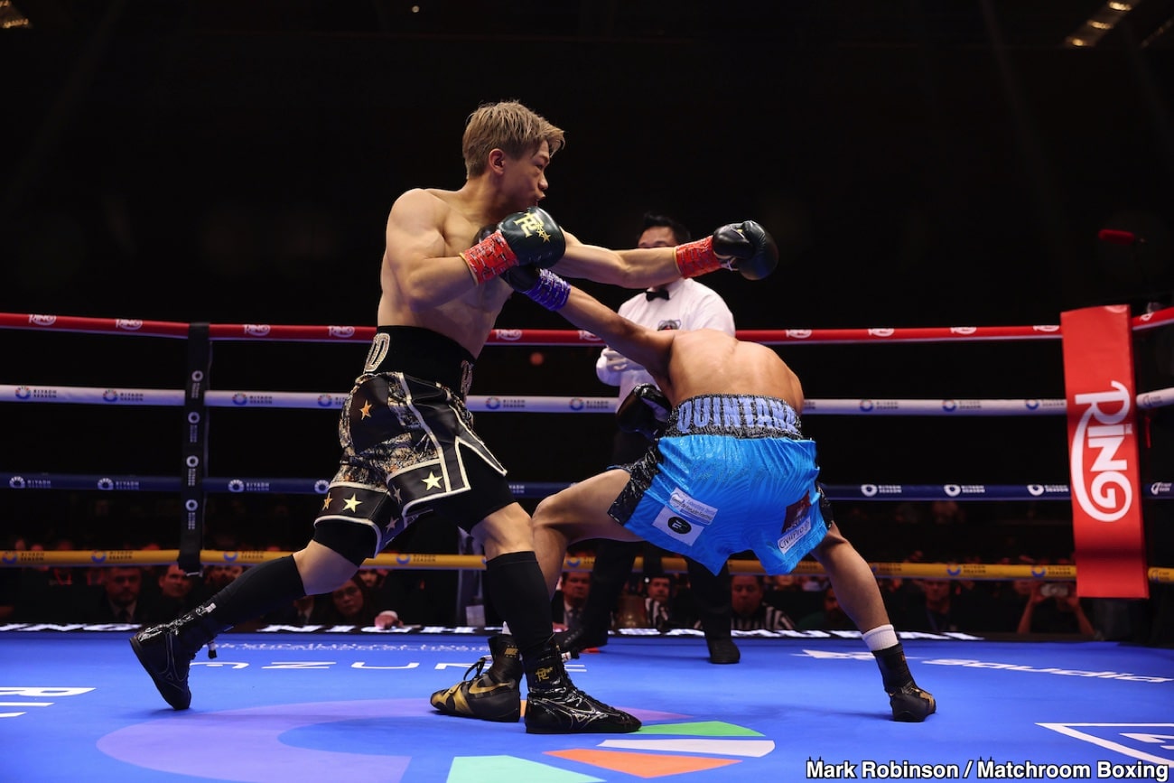 Reito Tsutsumi Stops Quintana in Fourth Round – Boxing Results