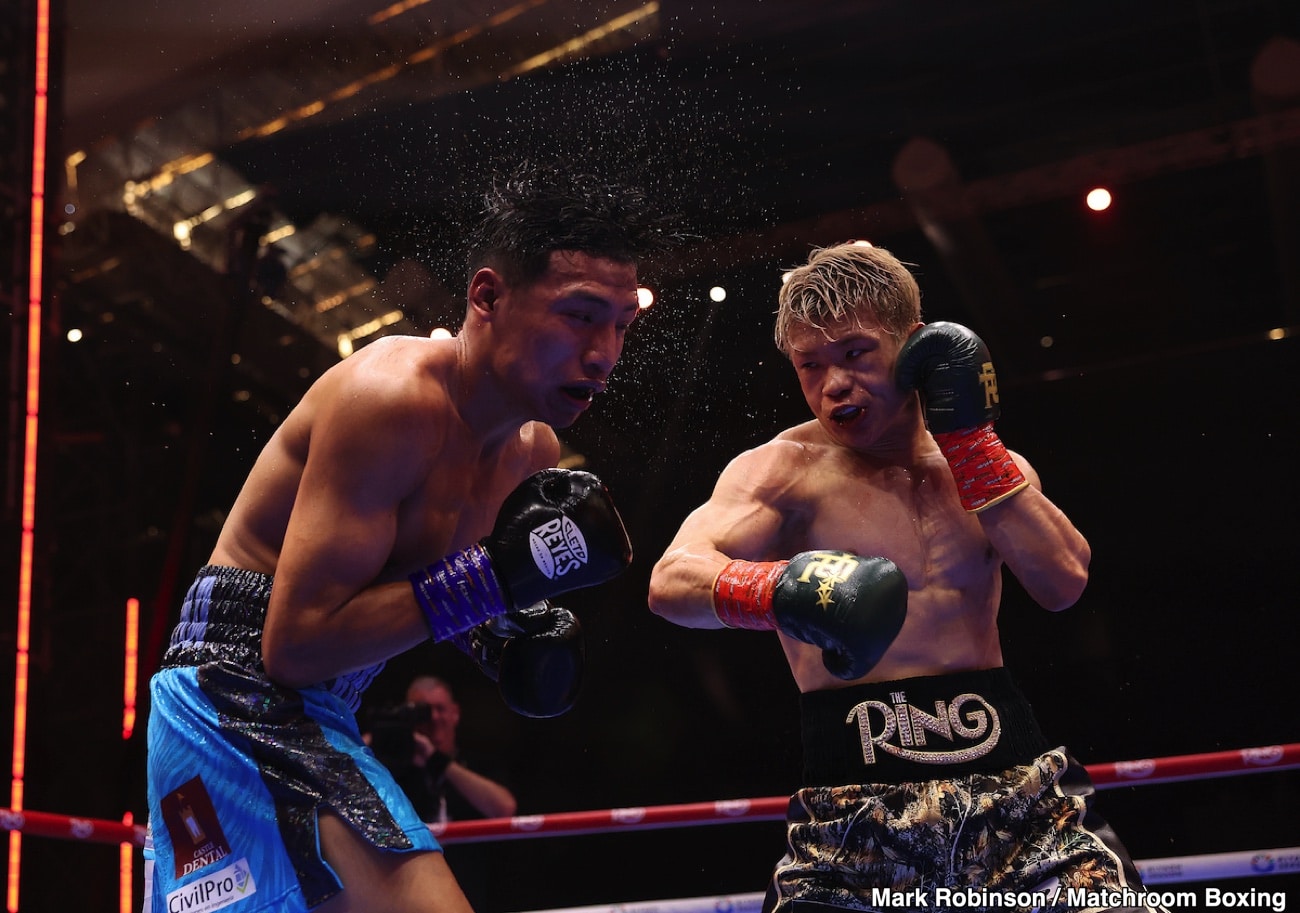 Reito Tsutsumi Stops Quintana in Fourth Round – Boxing Results