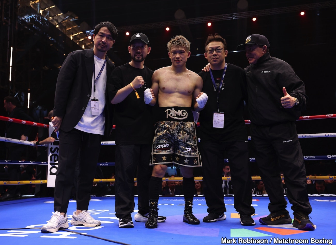 Reito Tsutsumi Stops Quintana in Fourth Round – Boxing Results