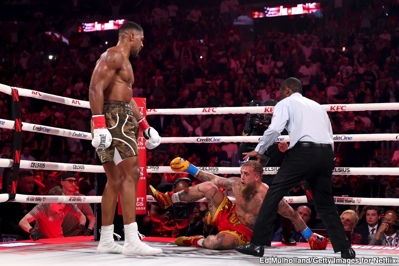 Jake Paul vs. Joshua – Live Results from Miami