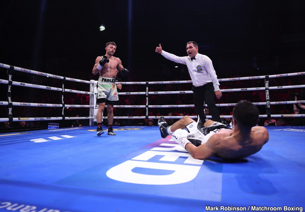 Josh Padley Wins Vacant EBU Belt With Second-Round TKO | Boxing Results