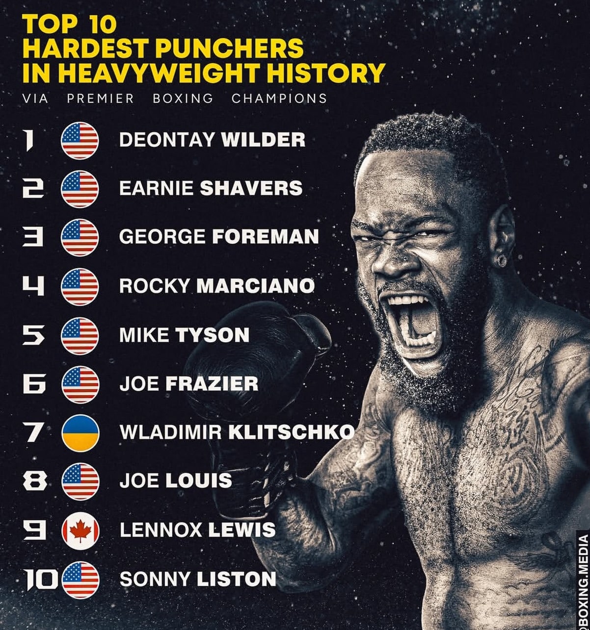 Tyson Fury Hardest Punchers: Wilder Tops Former Champion's List