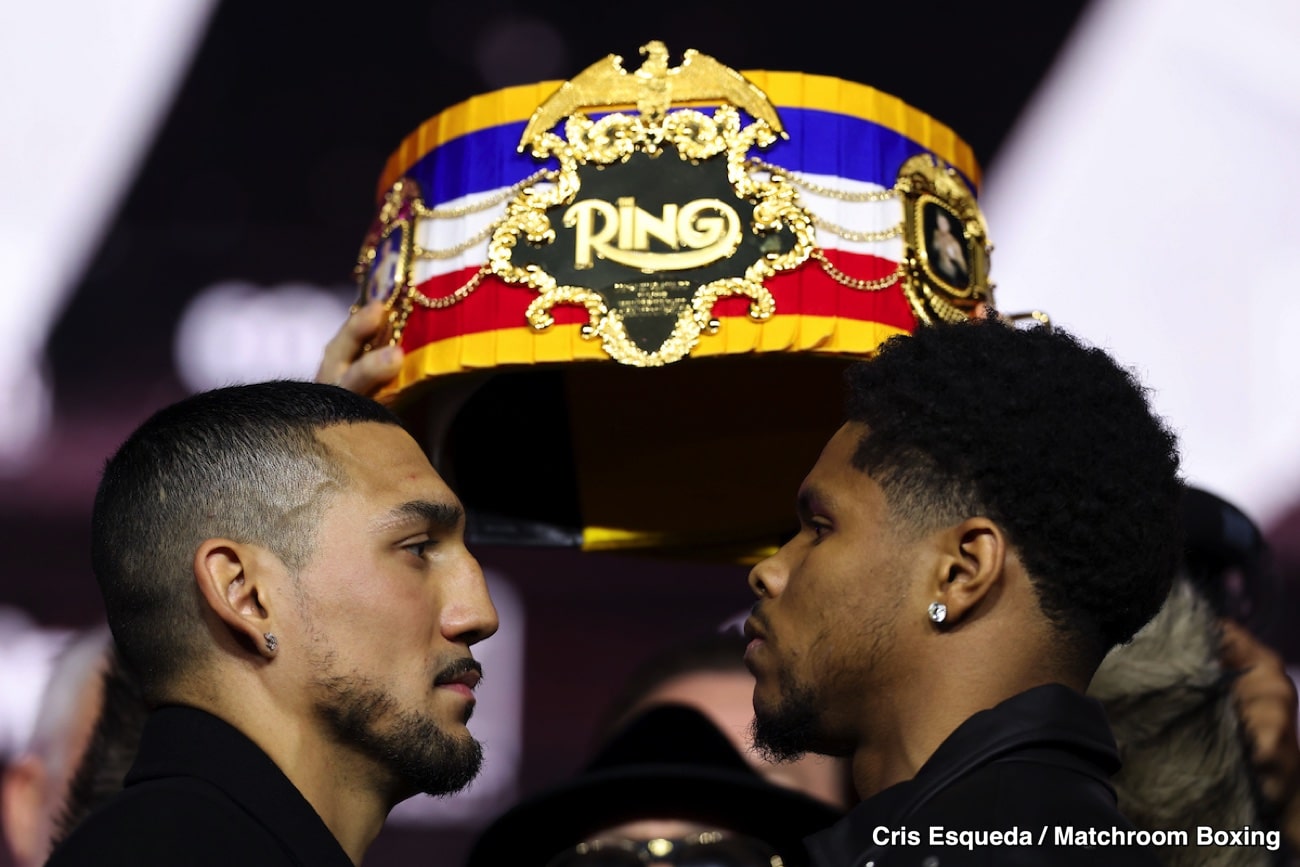 Shakur Stevenson, Teofimo Lopez separated after heated press conference clash