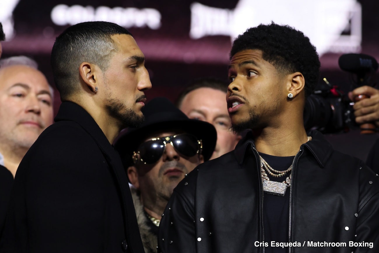 Shakur Stevenson, Teofimo Lopez separated after heated press conference clash