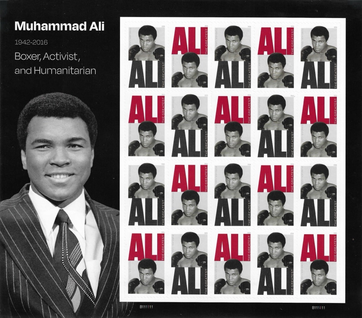 Muhammad Ali, Honored with U.S. Postage Stamp