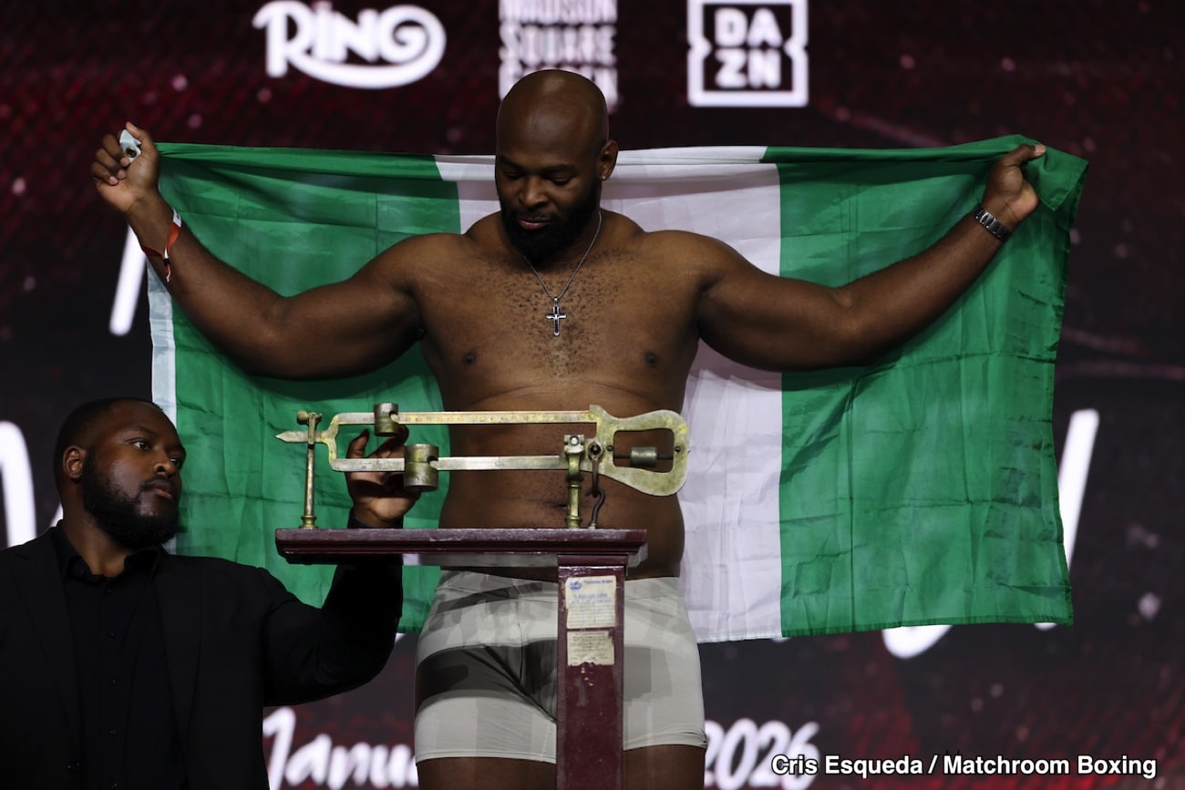 Kingsley Ibeh Is Ready To Upset Jarrell Miller This Saturday