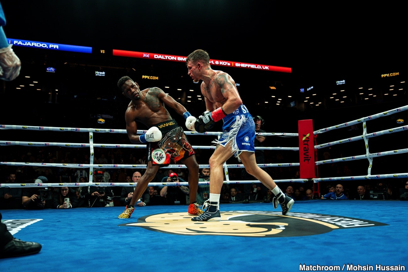 Smith Wins WBC Strap but Owes Mandatory Defense to Puello