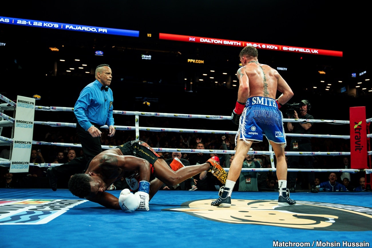 Dalton Smith Ends Subriel Matias’ Reign with Precision and Power