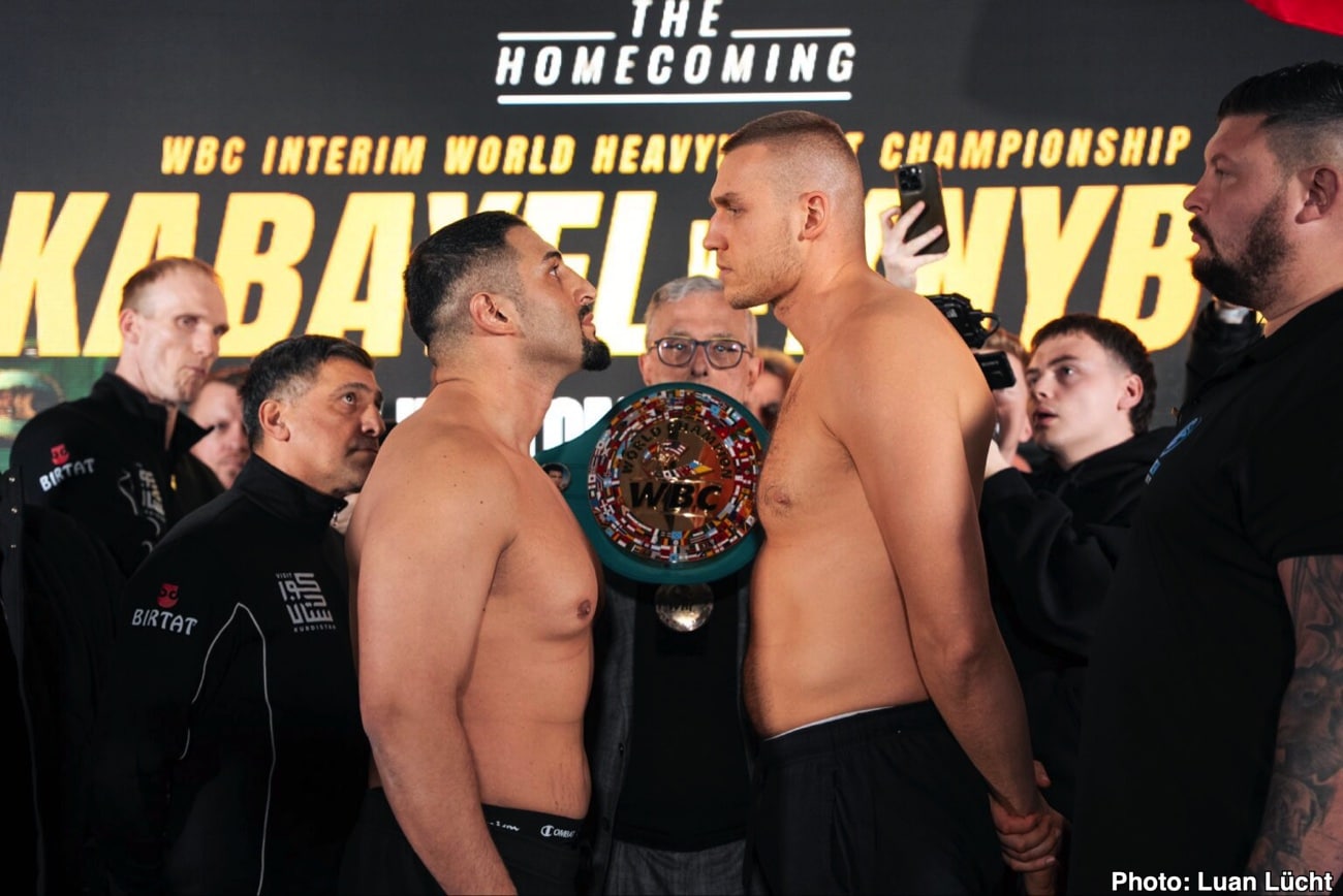 Agit Kabayel vs. Damian Knyba: Tonight at Rudolf Weber Arena, Oberhausen, Germany