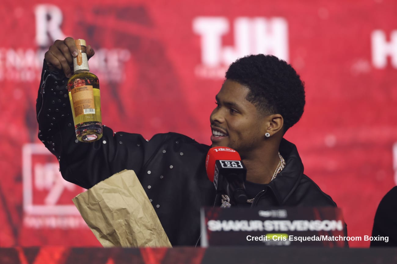 Teofimo Lopez says Shakur Stevenson can afford to lose