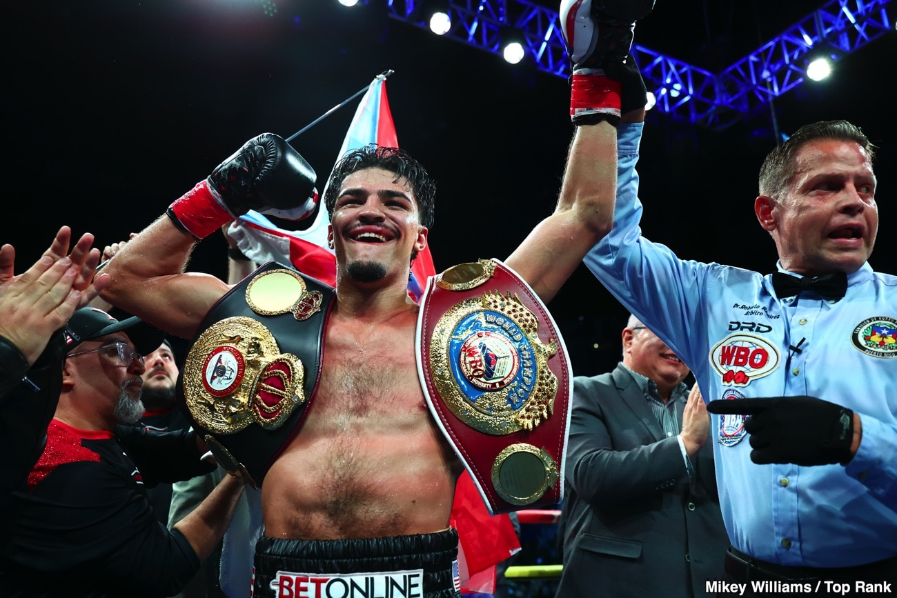 Xander Zayas defeats Abass Baraou in Puerto Rico - Boxing Results