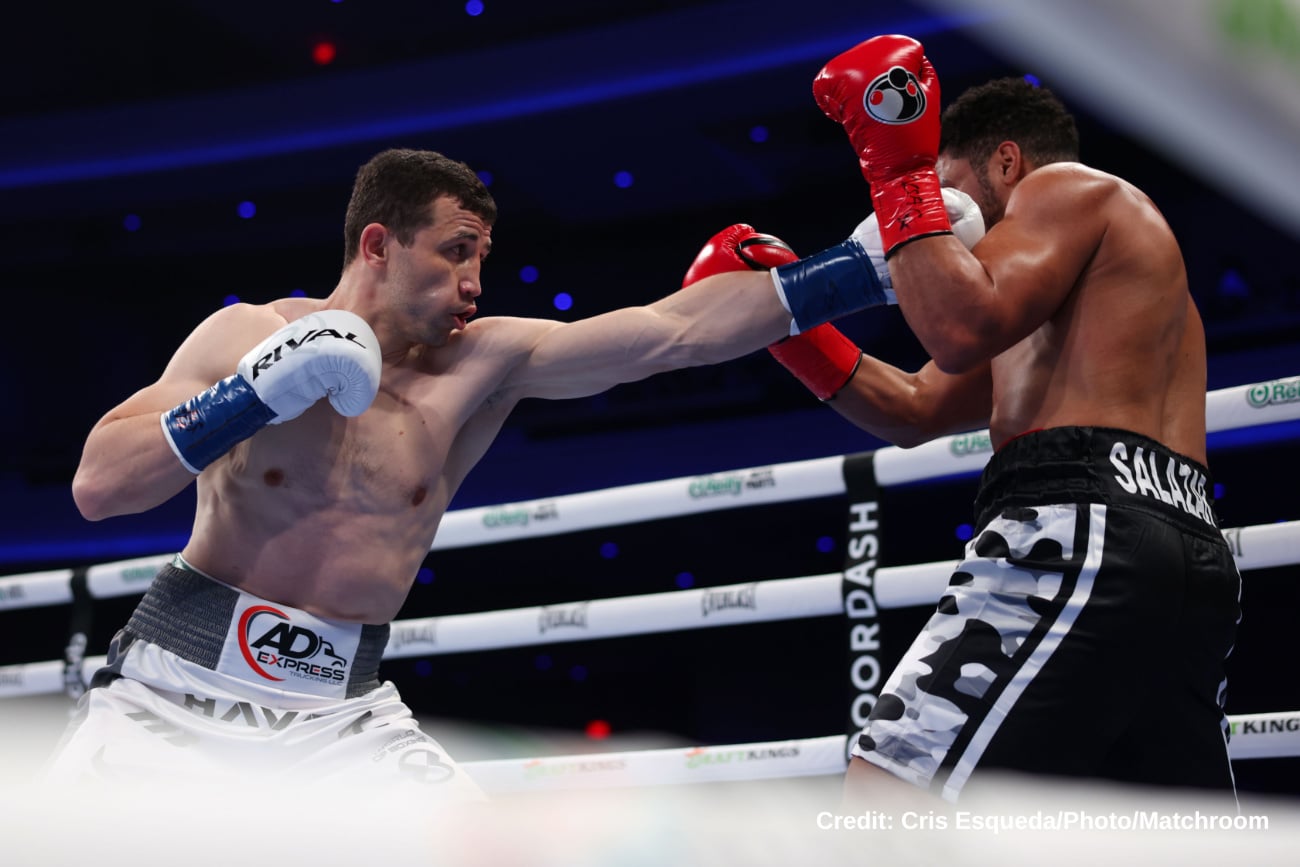 Madrimov Wins Wide but Looks Spent Against Salazar | Boxing Results