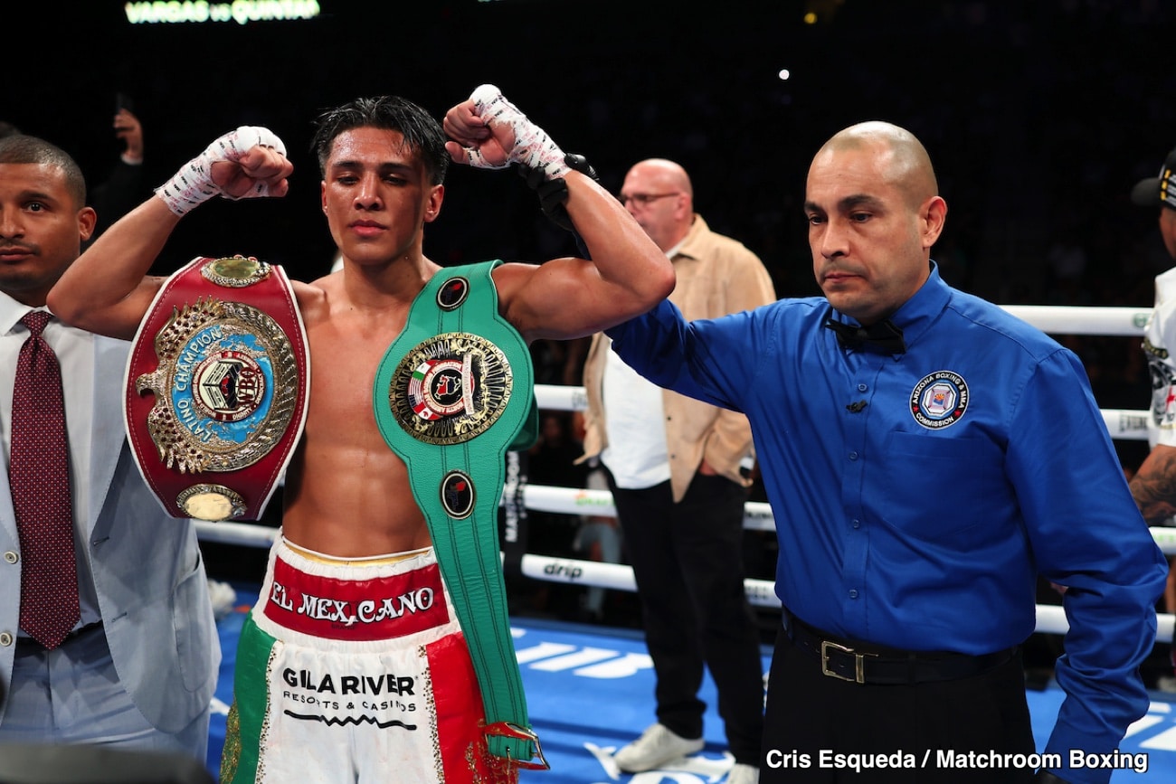 Emiliano Vargas Adjusts, Stops Agustin Quintana in Nine