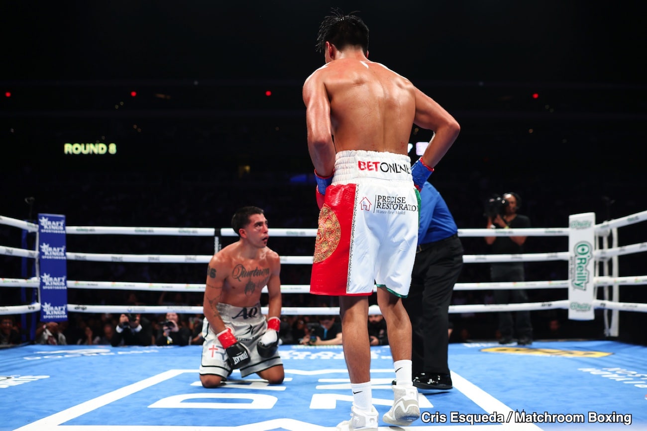 Emiliano Vargas Adjusts, Stops Agustin Quintana in Nine