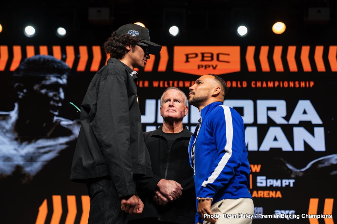 Fundora Treats Keith Thurman Fight as Business as Usual