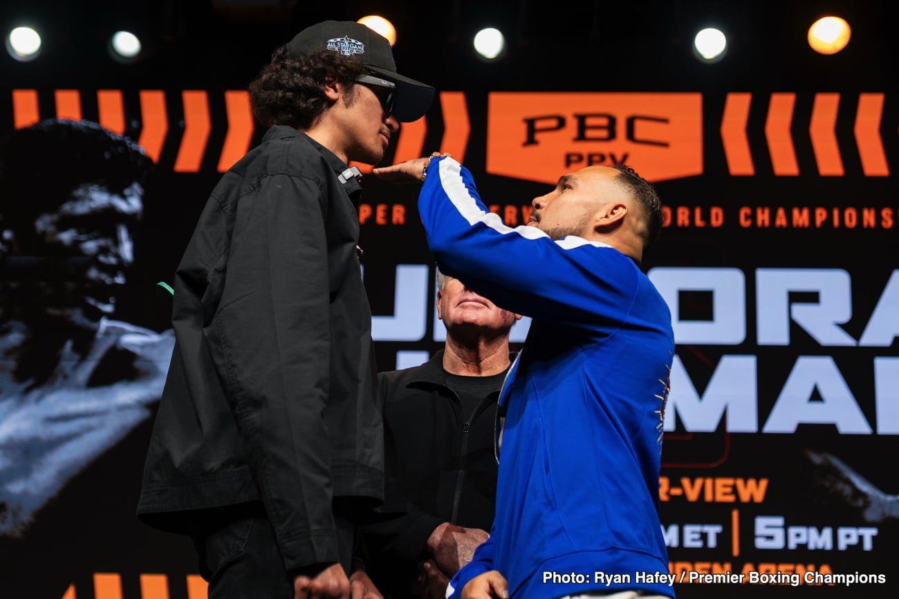 Fundora Treats Keith Thurman Fight as Business as Usual