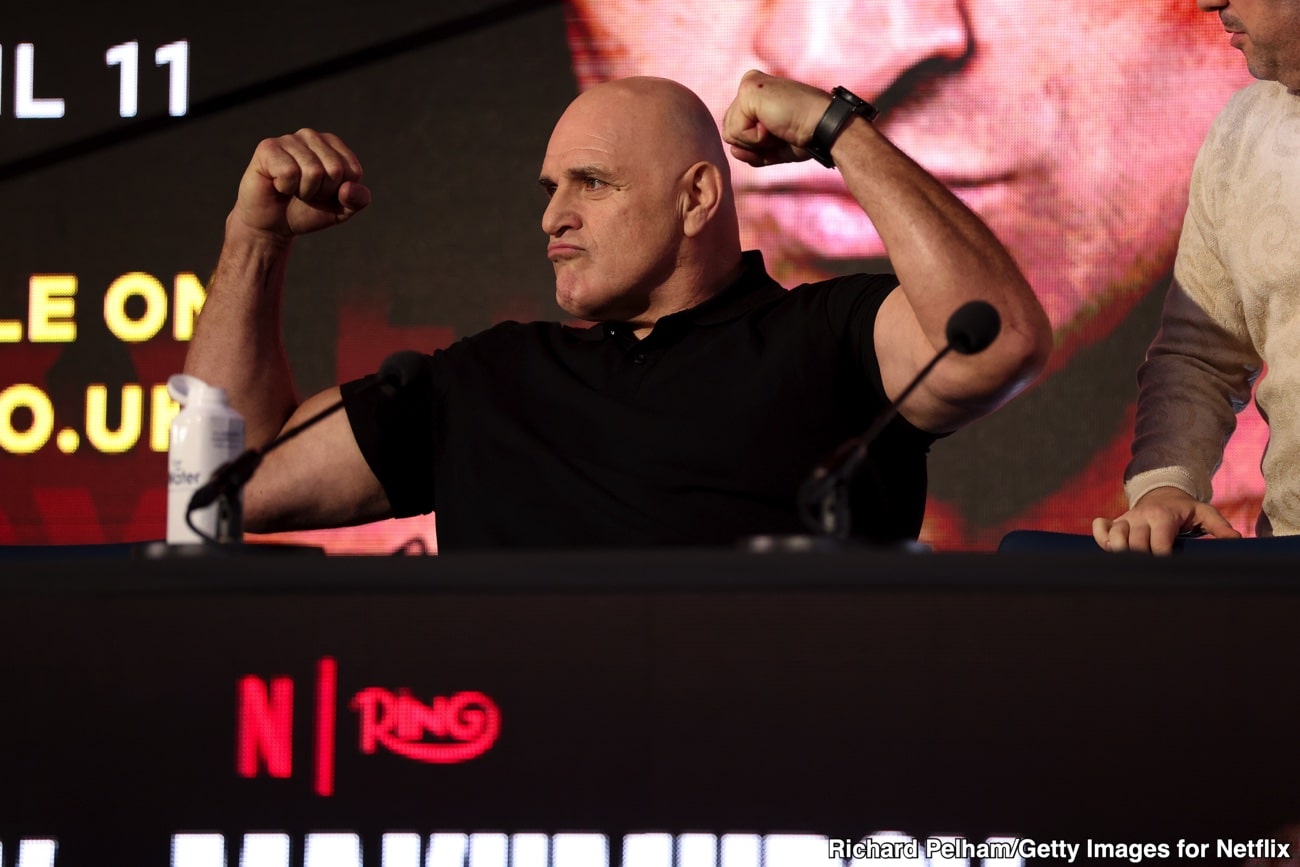 John Fury targets Carl Froch in angry backstage confrontation