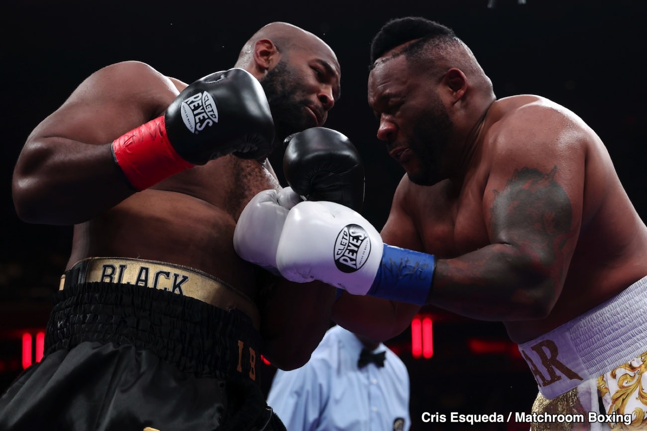 Victory Sealed as Jarrell Miller’s Toupee Says “No Mas”