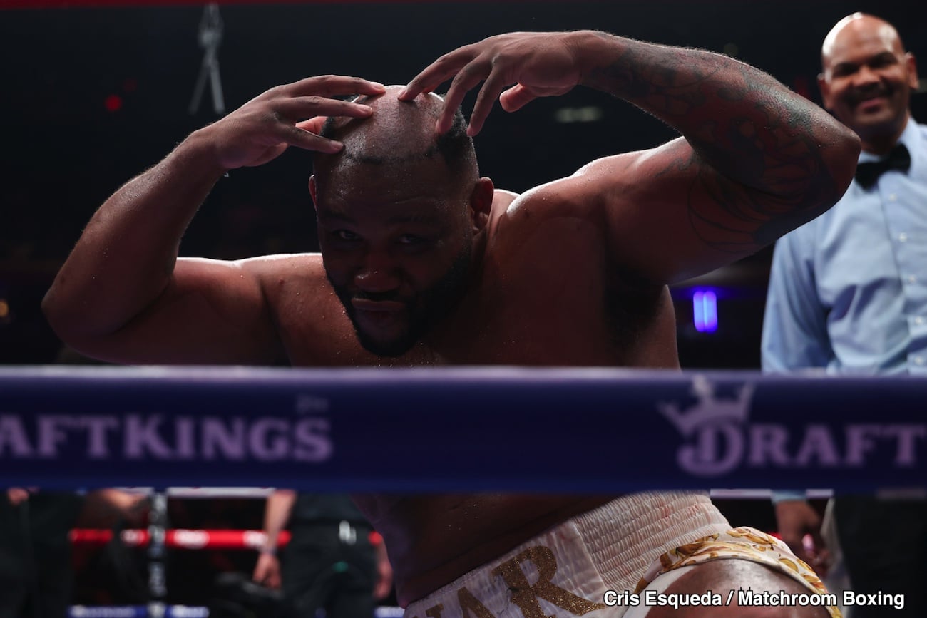 Victory Sealed as Jarrell Miller’s Toupee Says “No Mas”