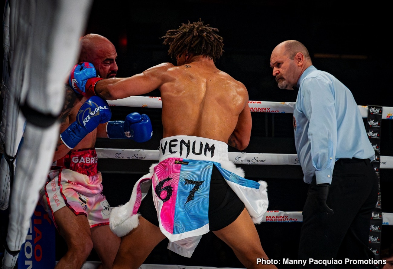 Lorenzo Parra KO's Elijah Pierce At Turning Stone Resort