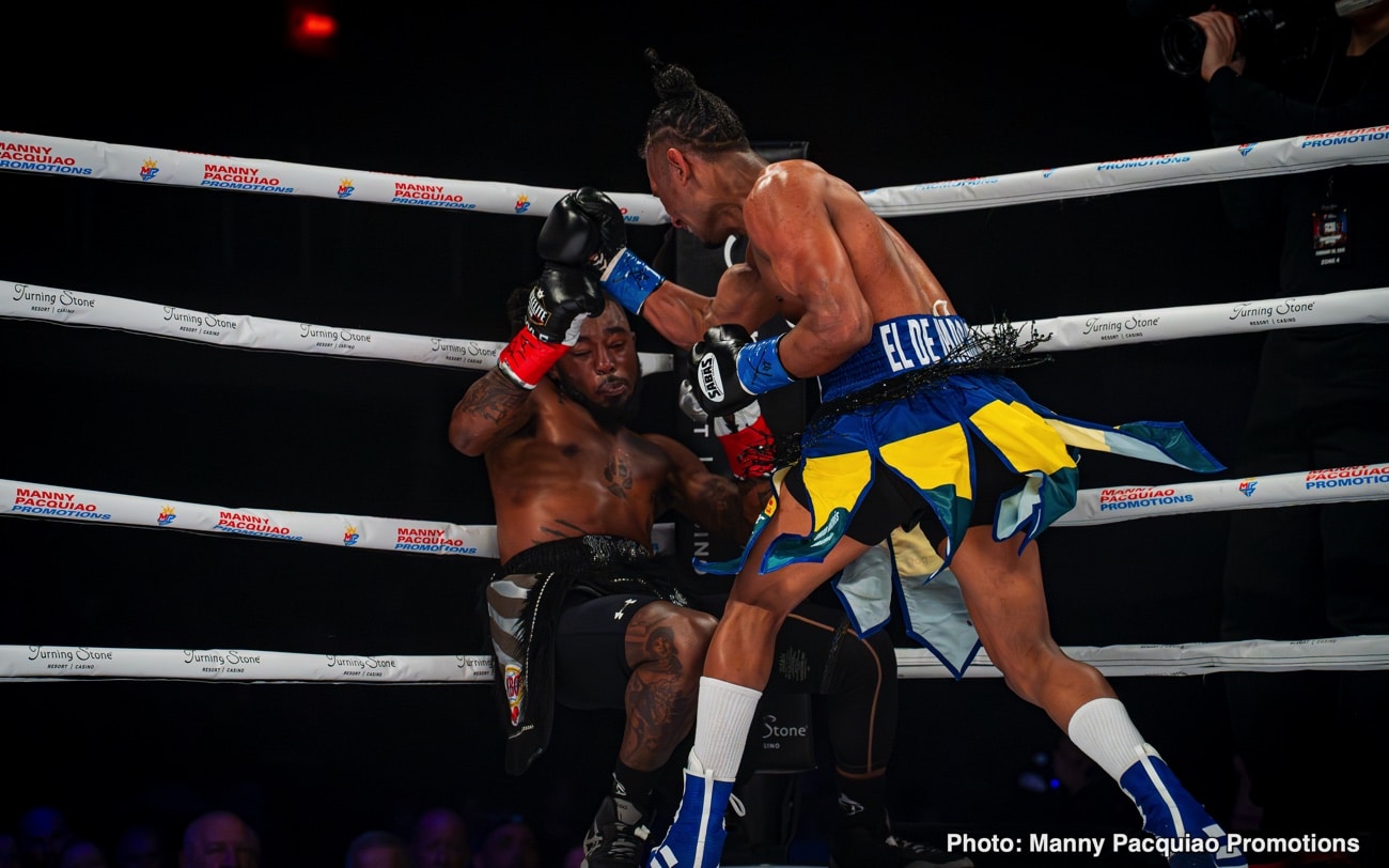 Lorenzo Parra KO's Elijah Pierce At Turning Stone Resort