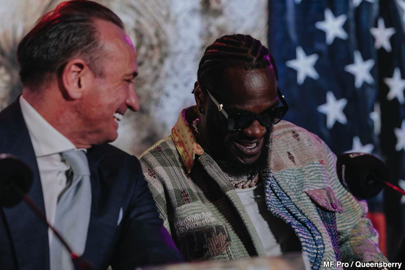 “I’m Done”: Deontay Wilder Walks Out Of Interview Over Fury Questions
