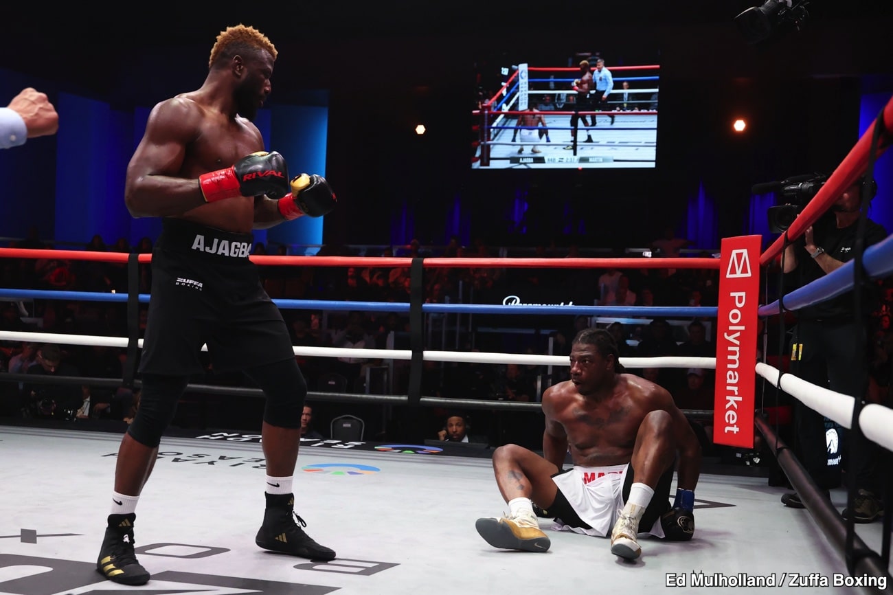 Ajagba vs Martin Live Results, Updates and Scorecards