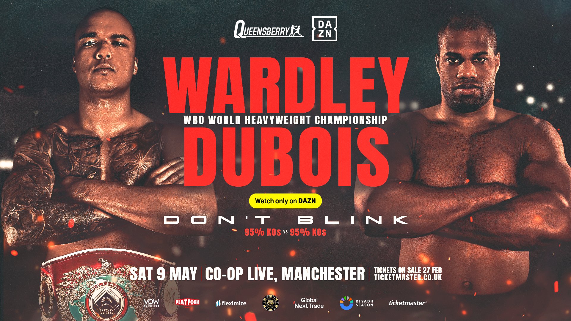 Fabio Wardley, Daniel Dubois Set for WBO Collision