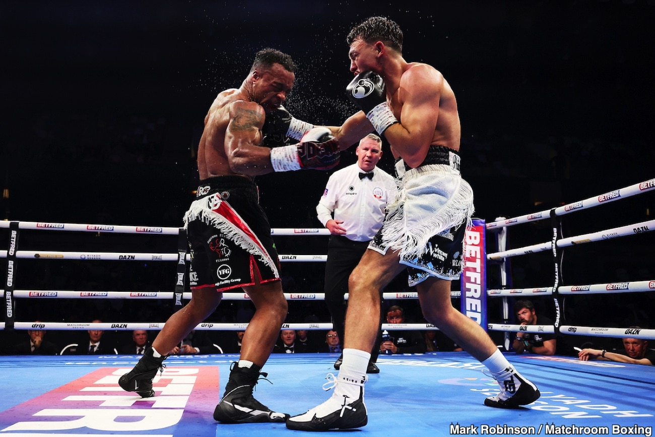 George Liddard beats Tyler Denny on points, keeps titles in London