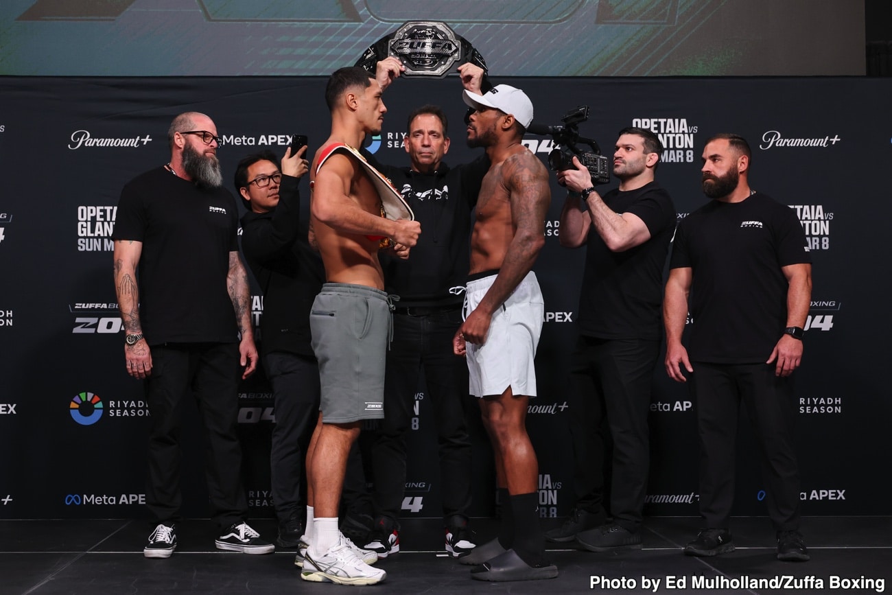 IBF believed assurance was broken before pulling title from Opetaia Glanton fight