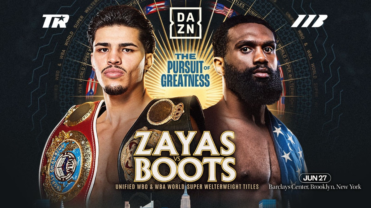 Xander Zayas Risks Two Belts June 27 Against Jaron "Boots" Ennis