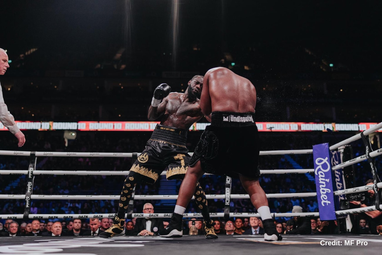 Deontay Wilder’s ‘I Love You’ Line to Derek Chisora Goes Viral