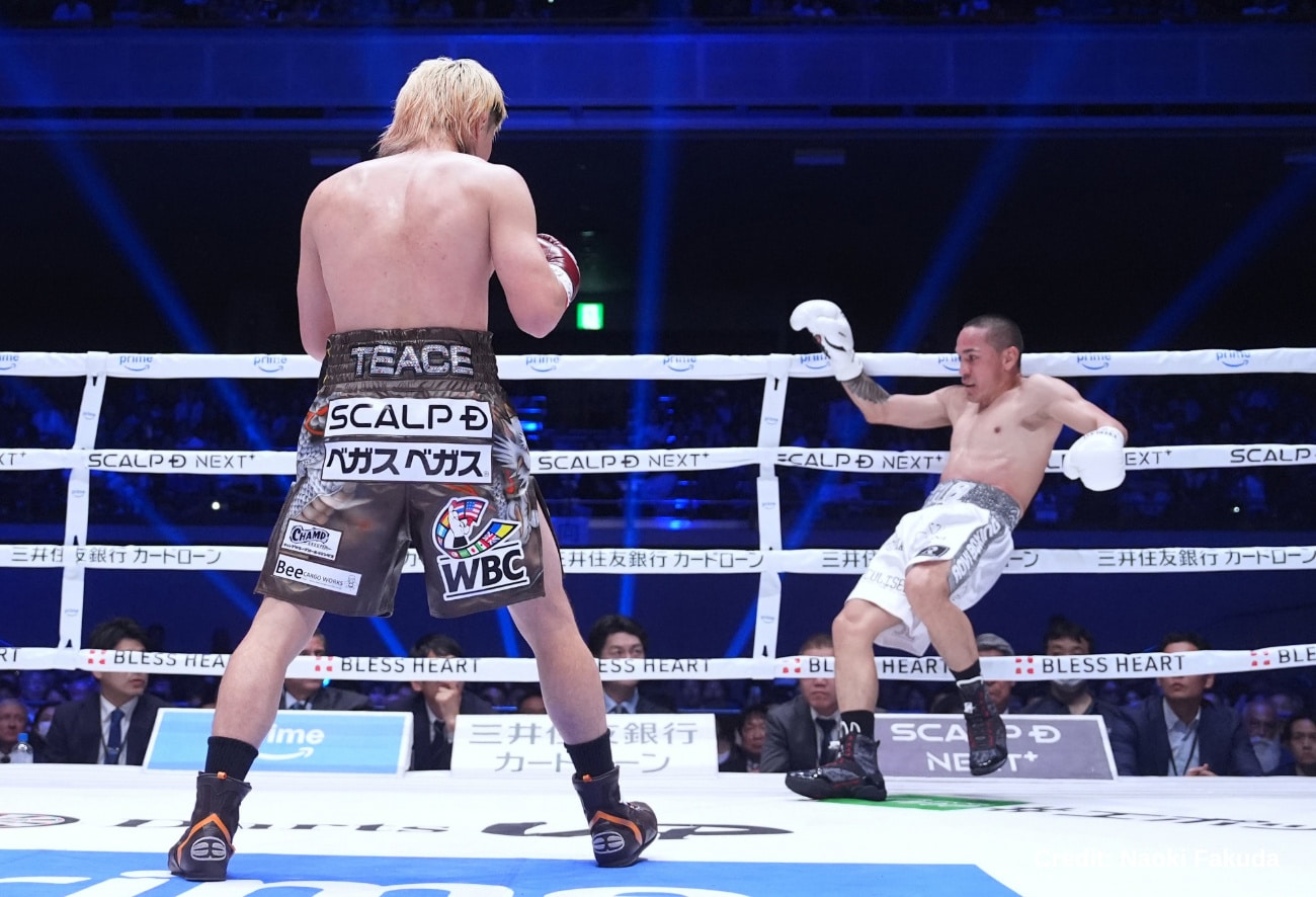 Tenshin Nasukawa Handles Juan Estrada, Ends Fight After Nine Rounds