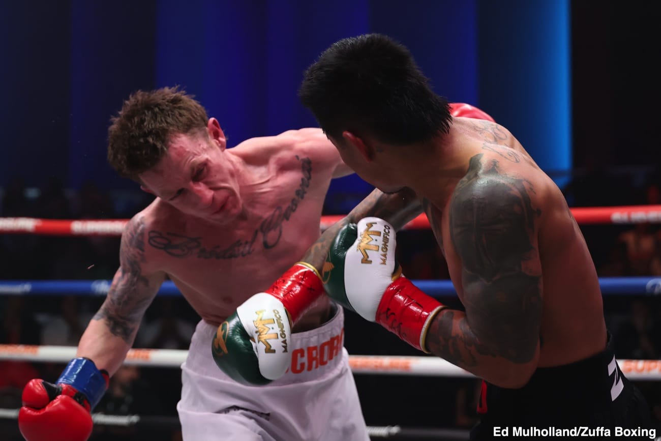 Mark Magsayo Stops Feargal McCrory in Fifth Round at Meta Apex