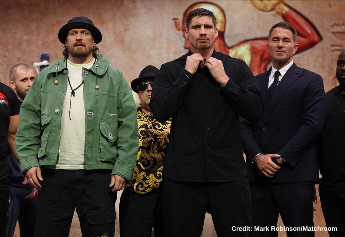 Oleksandr Usyk Says Fury Trilogy Can Wait, Backs Joshua