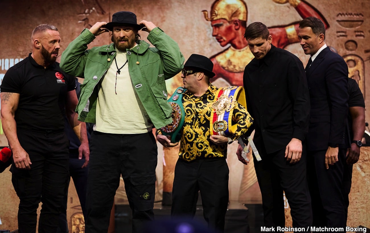 Rico Verhoeven Says Pressure Is on Oleksandr Usyk