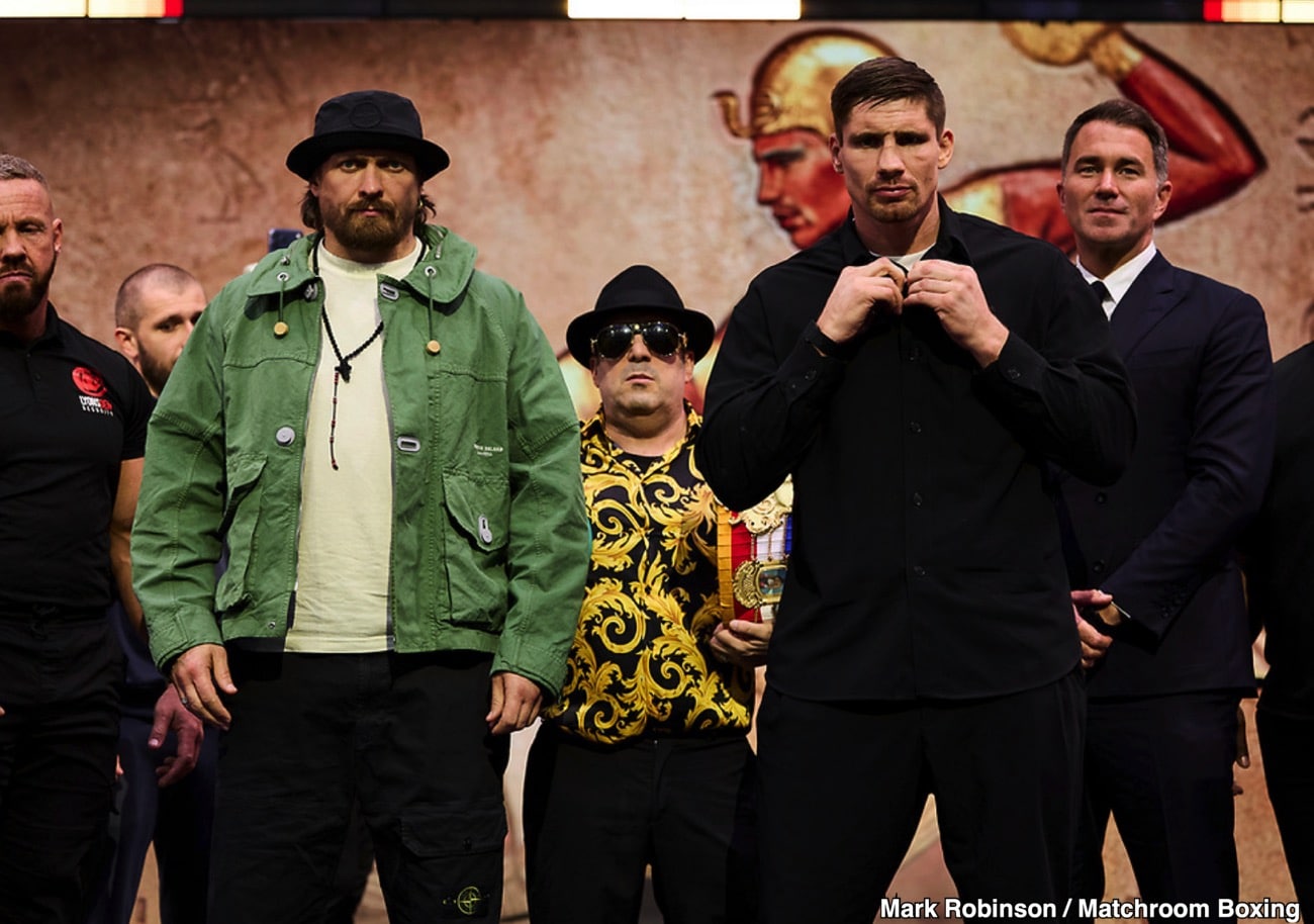 Rico Verhoeven Says Pressure Is on Oleksandr Usyk