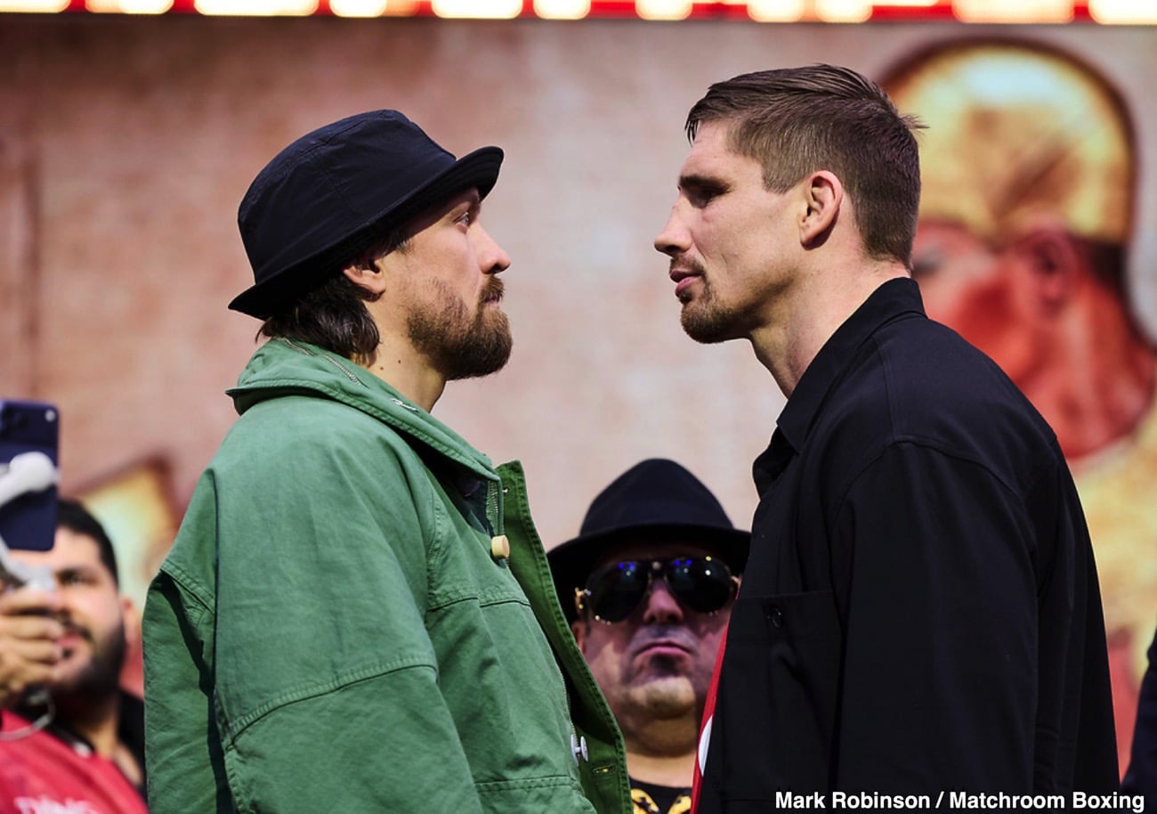 Rico Verhoeven Says Pressure Is on Oleksandr Usyk