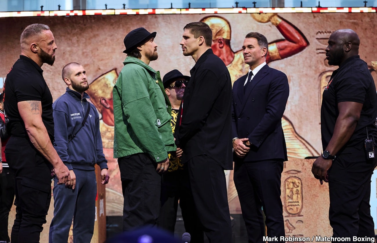 Rico Verhoeven Says Pressure Is on Oleksandr Usyk