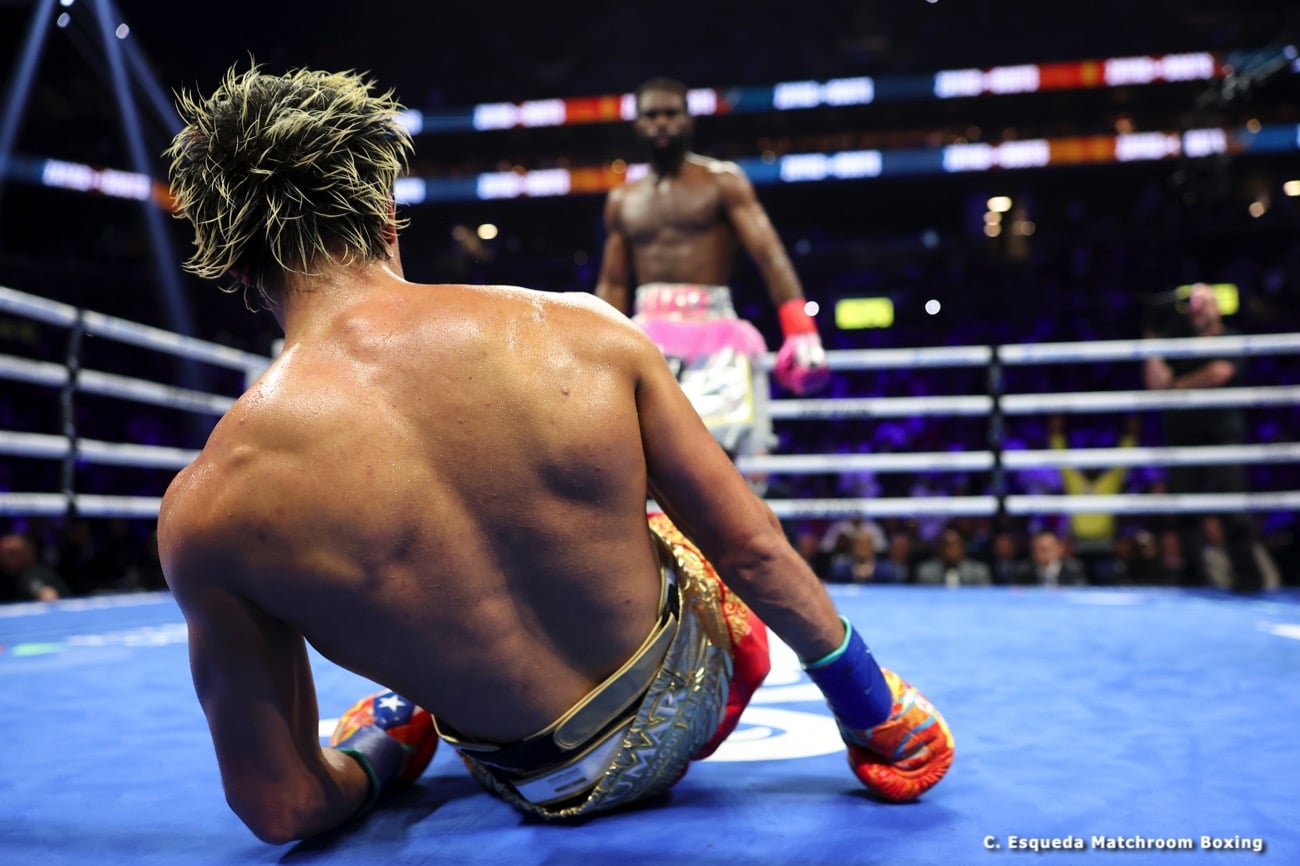 Jaron Ennis Stops Xander Zayas, Wins Unified Junior Middleweight Titles