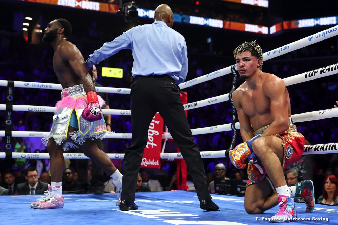 Xander Zayas Walks Away From Boots Ennis Rematch