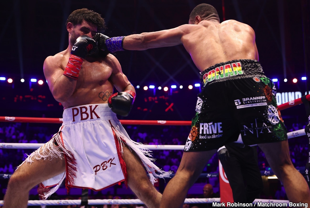 Josh Kelly Keeps Belt As Agyarko Pushes Him Hard