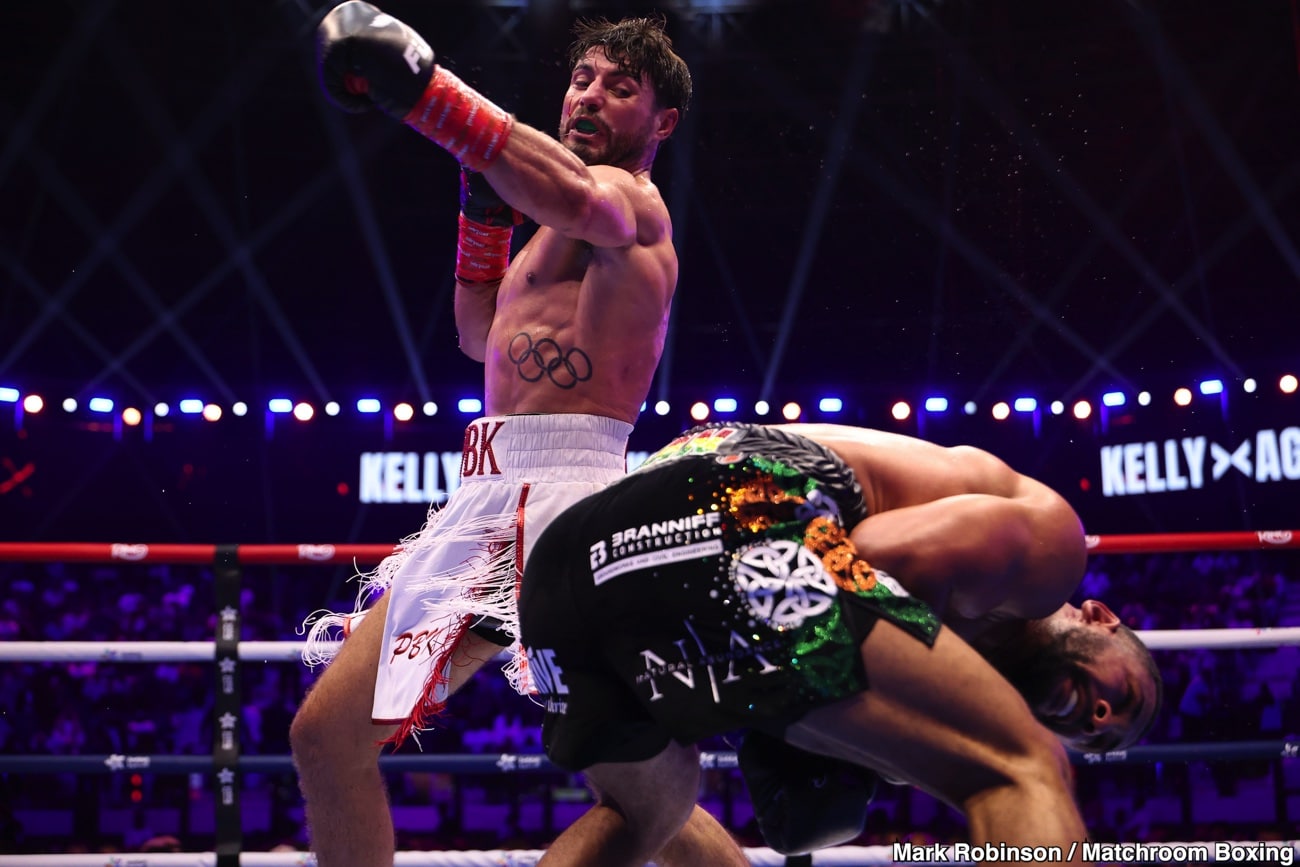 Josh Kelly Keeps Belt As Agyarko Pushes Him Hard