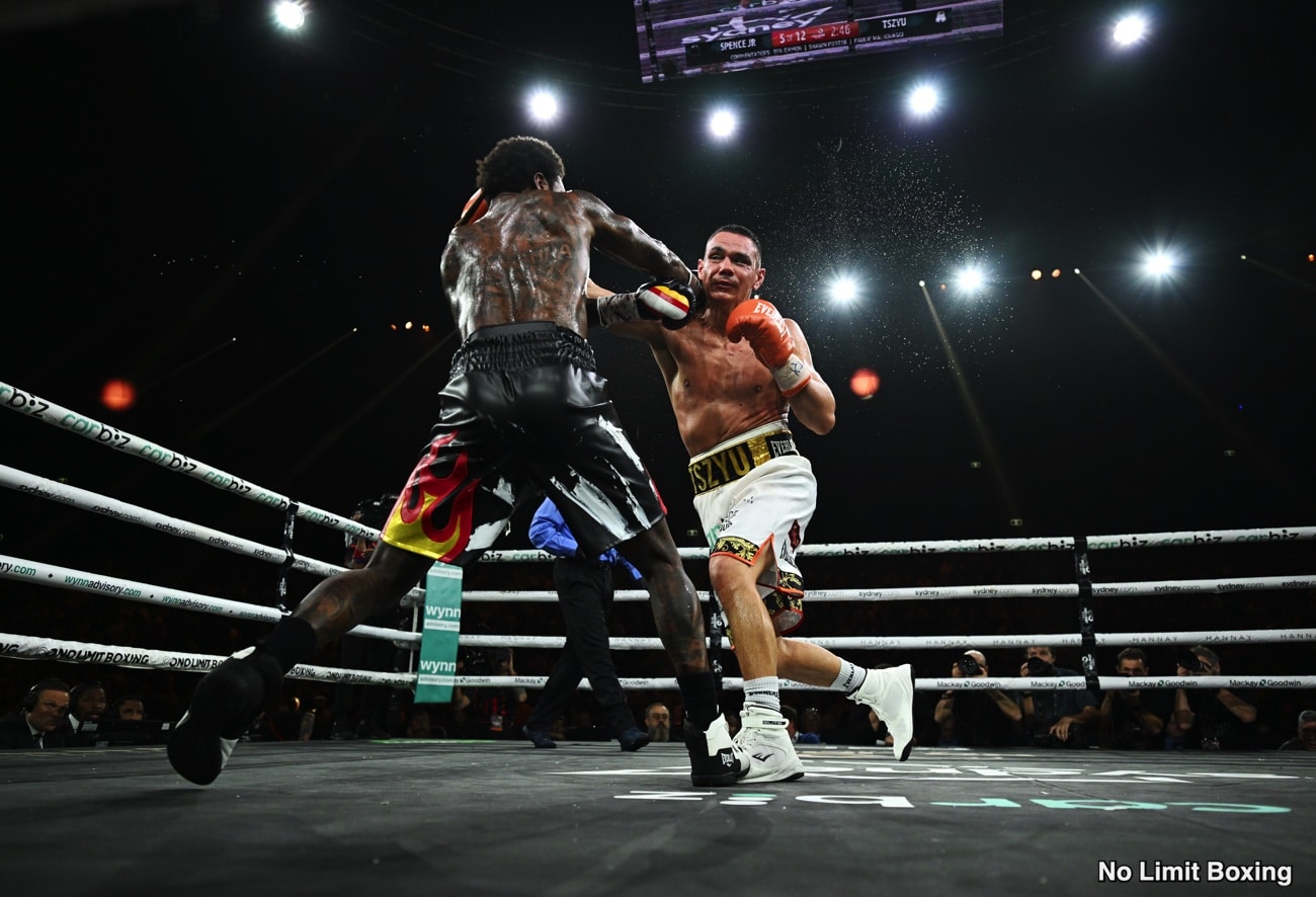 Tim Tszyu Outboxes Errol Spence Jr. in Career-Best Win