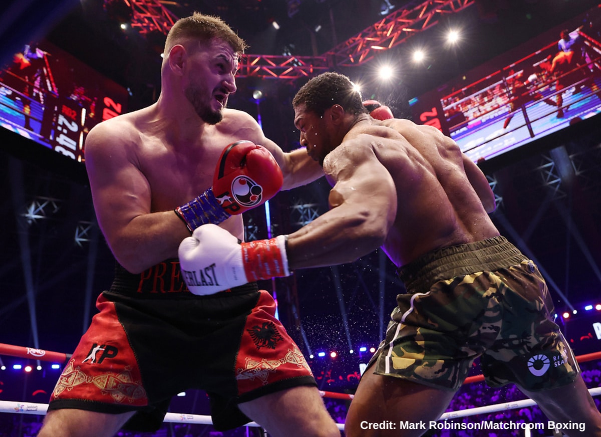 Eddie Hearn Questions Prenga Pick After Joshua Scare