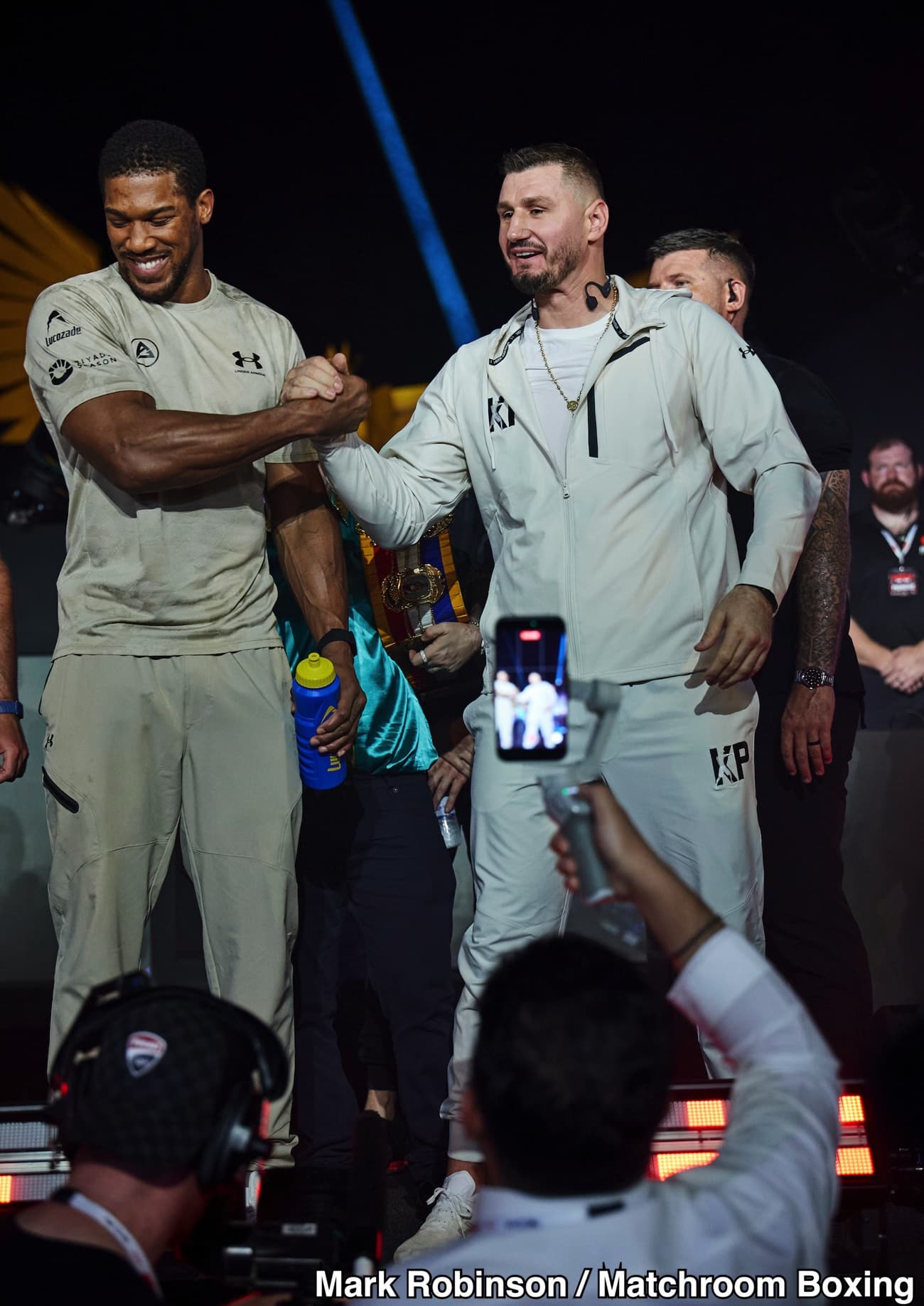 Anthony Joshua Warns Kristian Prenga Poses Real Heavyweight Threat