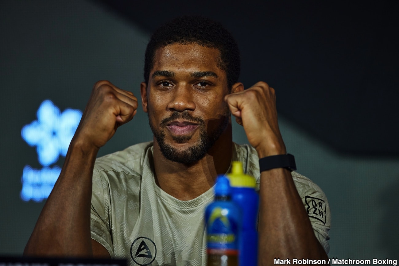 Anthony Joshua Warns Kristian Prenga Poses Real Heavyweight Threat