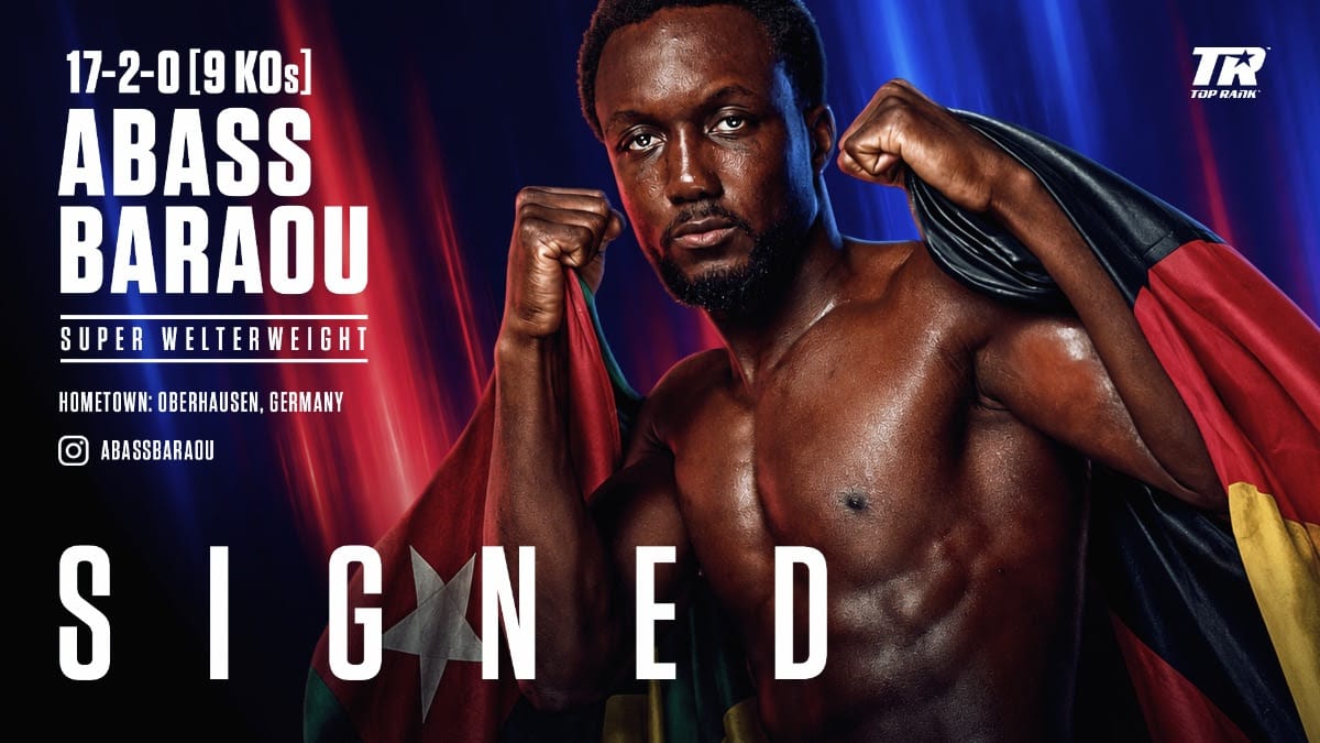 Abass Baraou Isn't Getting An Easy Start With Top Rank