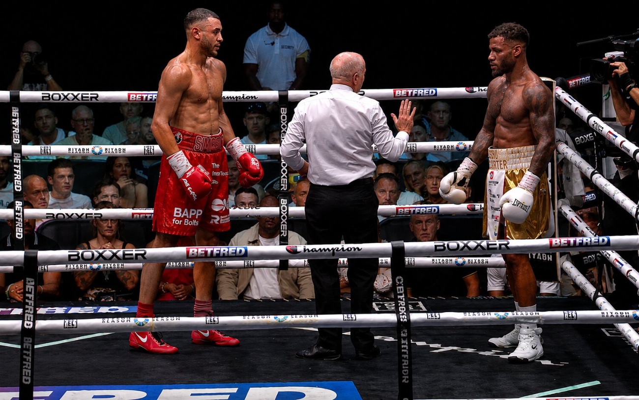 Callum Simpson Outguns Troy Williamson In Leeds Brawl