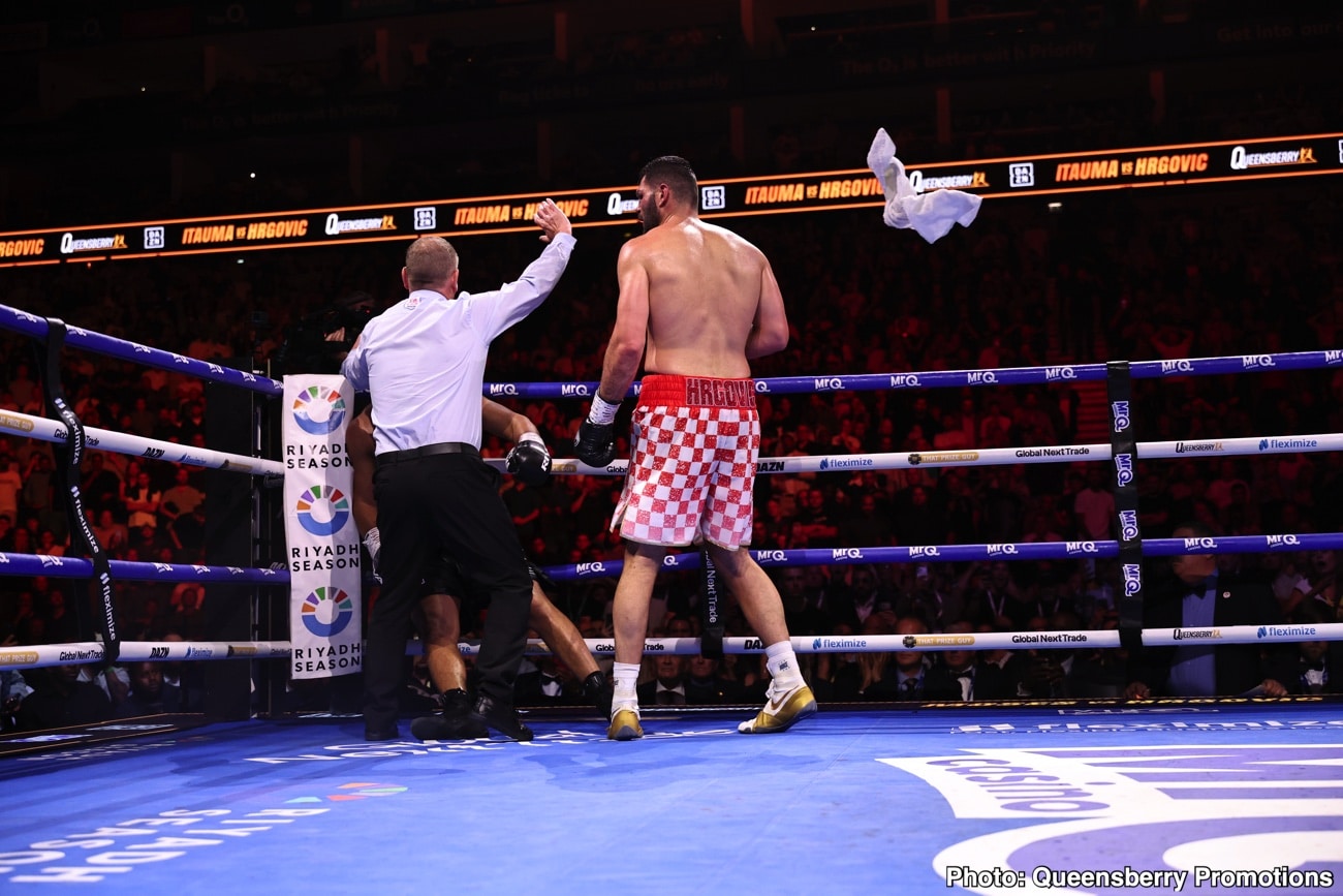 Filip Hrgovic Stops Moses Itauma After Ninth Round Collapse